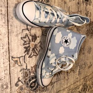 Converse Sky Blue Cloud High-Tops